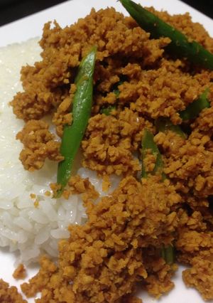 高野豆腐トマト缶マサラdeドライカレー-レシピのメイン写真