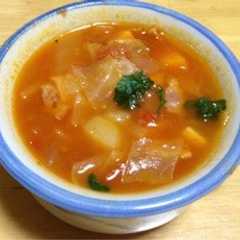 野菜たっぷりミネストローネ-レシピのメイン写真
