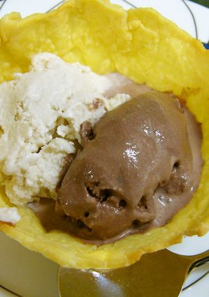 小麦・卵・乳不使用★食べられるコーンの器-レシピのメイン写真