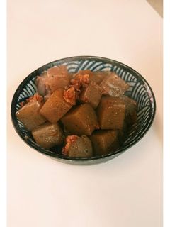 簡単♪こんにゃくの炒り煮-レシピのメイン写真