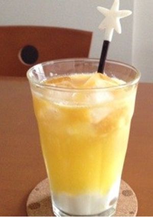 マンゴーオレンジヨーグルト-レシピのメイン写真