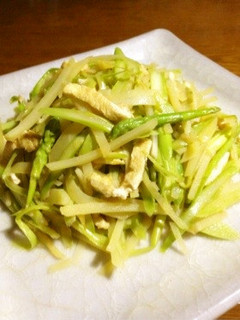 アスパラとじゃがいものあっさりきんぴら-レシピのメイン写真