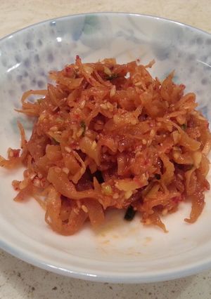大根の醤油漬けナムル-レシピのメイン写真