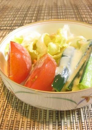 オッサンのマヨ味噌ドレッシング-レシピのメイン写真