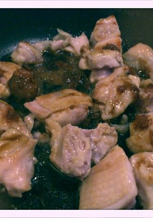 鶏肉の梅照り焼き-レシピのメイン写真