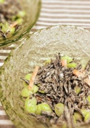 枝豆とひじきのわさびマヨサラダ-レシピのメイン写真