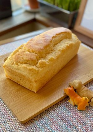 簡単♡いちご牛乳で作る米粉パウンドケーキ-レシピのメイン写真