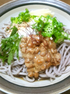 俺流!夏のネバトロ冷やし蕎麦-レシピのメイン写真