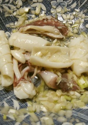 イカのネギソースがけ-レシピのメイン写真