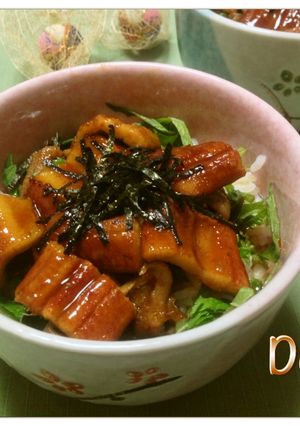 ✿鰻丼ならぬ大葉たっぷりミニ穴子丼✿-レシピのメイン写真