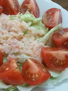 カニ缶×ゴマドレサラダ☆-レシピのメイン写真