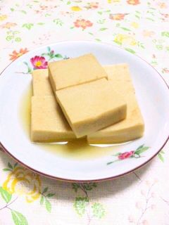 Wだしが決め手!味染み〜高野豆腐煮♪-レシピのメイン写真