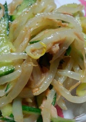 ツナ缶で簡単!棒々鶏♪-レシピのメイン写真