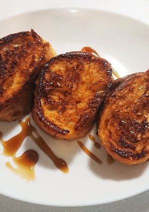 休日のフレンチトースト（フランスパン編）-レシピのメイン写真