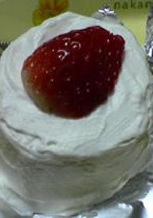 ぷちサイズ♪イチゴのショートケーキ-レシピのメイン写真