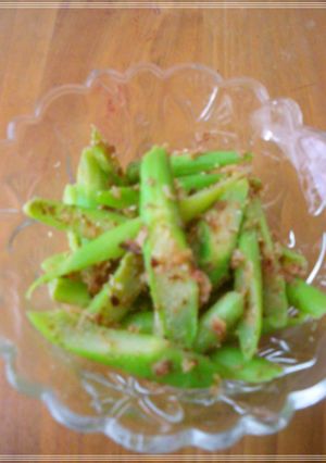 アスパラガスの味噌鰹節和え✿-レシピのメイン写真
