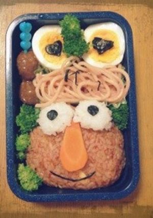 簡単エルモキャラ弁★-レシピのメイン写真