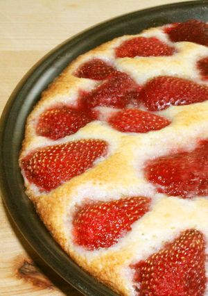 いちごのオリーブオイルケーキ-レシピのメイン写真