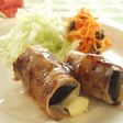 エリンギの豚バラ巻き~ももジュレがけ~