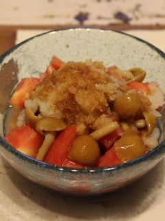 トマトなめこおろし-レシピのメイン写真