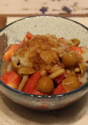 トマトなめこおろし-レシピのメイン写真