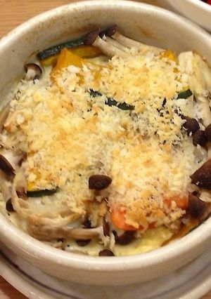 塩鮭と野菜の豆乳グラタン-レシピのメイン写真