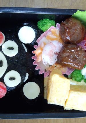 キャラ弁☆くまモン-レシピのメイン写真