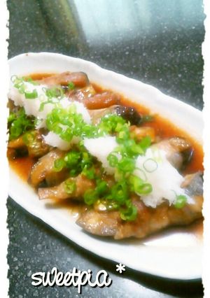なすの豚肉巻◎おろし添えでサッパリ♪-レシピのメイン写真