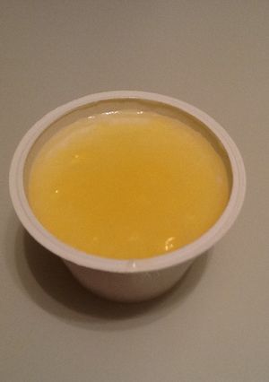 簡単★杏仁豆腐のマンゴージュレソース-レシピのメイン写真
