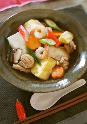 具だくさんの島原の具雑煮-レシピのメイン写真