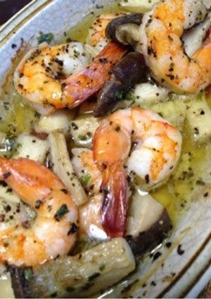 小エビとキノコのイタリアングリル-レシピのメイン写真