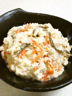 昆布とにんじんの白和え-レシピのメイン写真