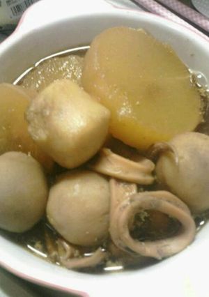 こく旨☆イカ大根のワタ煮-レシピのメイン写真