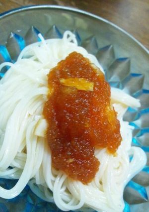 我が家で話題のそうめん玉ねぎつゆ-レシピのメイン写真