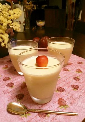 とっても簡単♪オレンジミルクゼリー-レシピのメイン写真