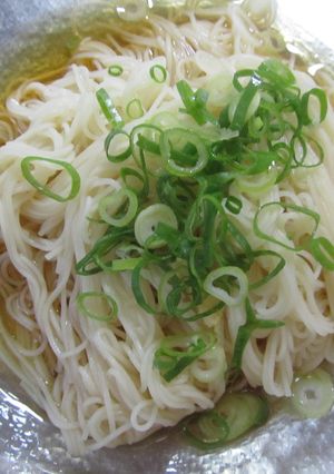 冷たく冷えたそうめん-レシピのメイン写真