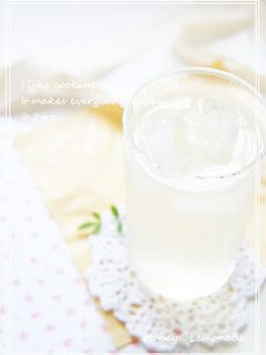 さっぱり♪はちみつレモネード-レシピのメイン写真