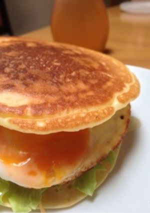 ホットケーキソーセージマフィン-レシピのメイン写真