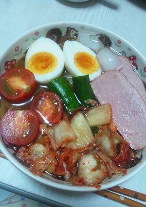 夏にぴったり!サッパリ♪盛岡冷麺-レシピのメイン写真