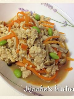 ご飯にかけても☆やさしい味の炒り豆腐*-レシピのメイン写真