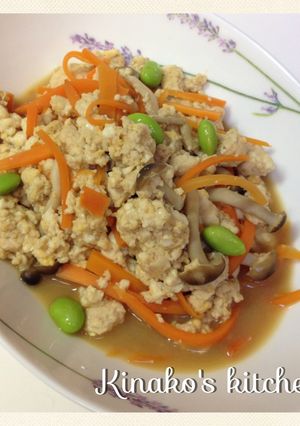 ご飯にかけても☆やさしい味の炒り豆腐*-レシピのメイン写真