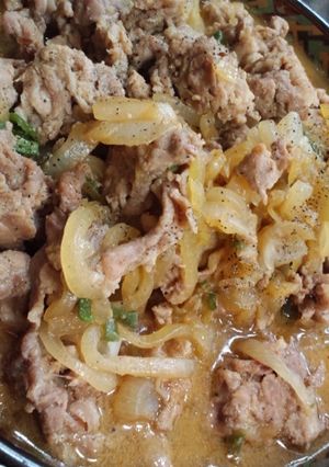 ＊焼き肉ダレ野菜たっぷり揉み込み焼き肉＊-レシピのメイン写真