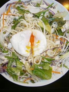 温玉と野菜たっぷり冷やし麺-レシピのメイン写真