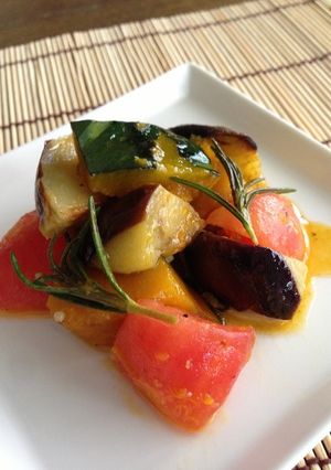夏野菜のひんやり焼きマリネ-レシピのメイン写真