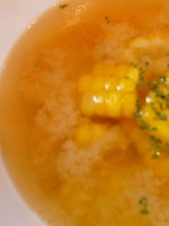 旬!とうもろこしの味噌汁♪-レシピのメイン写真