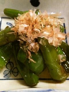 ピーマンのめんつゆ煮-レシピのメイン写真