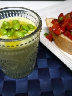 枝豆のビシソワーズ-レシピのメイン写真