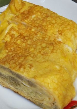 とろろこんぶ入りの卵焼き-レシピのメイン写真