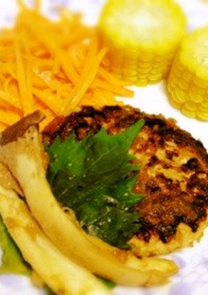 簡単！ふんわりおろし豆腐ハンバーグ-レシピのメイン写真