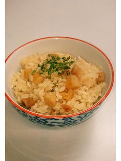 貝柱のたき込みご飯♪-レシピのメイン写真